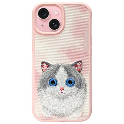 Picture of Nimmy etui iPhone 15 6.1" różowy|pink     Big Eyed