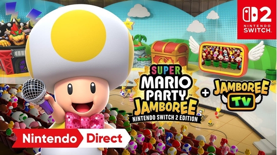 Picture of Nintendo Switch 2 Edition+Jamb. TV - Super Mario Party Jamboree