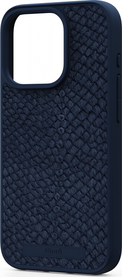 Изображение Njord by Elements Etui do iPhone 15 Pro MagSafe Skóra ososia Niebieskie