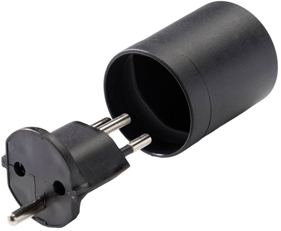 Picture of NN Fixadapter Schweiz Typ 12 auf 2. Schutzkontaktsystem