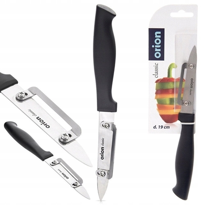 Picture of Nó do obierania obierak do warzyw i owoców pionowy stalowy 19 cm