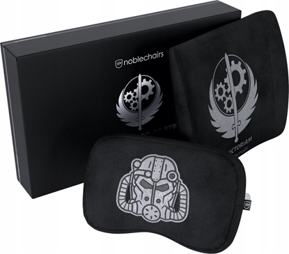 Attēls no Noblechairs Zestaw poduszek z pianki zapamitujcej ksztat - Brotherhood of Steel Edition (GAGC-295)