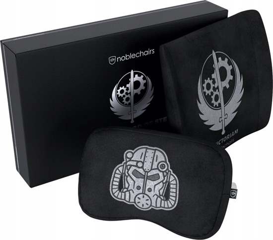 Изображение Noblechairs Zestaw poduszek z pianki zapamitujcej ksztat - Brotherhood of Steel Edition (GAGC-295)