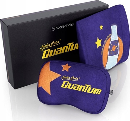Изображение Noblechairs Zestaw poduszek z pianki zapamitujcej ksztat - Fallout Nuka-Cola Quantum Edition (GAGC-296)