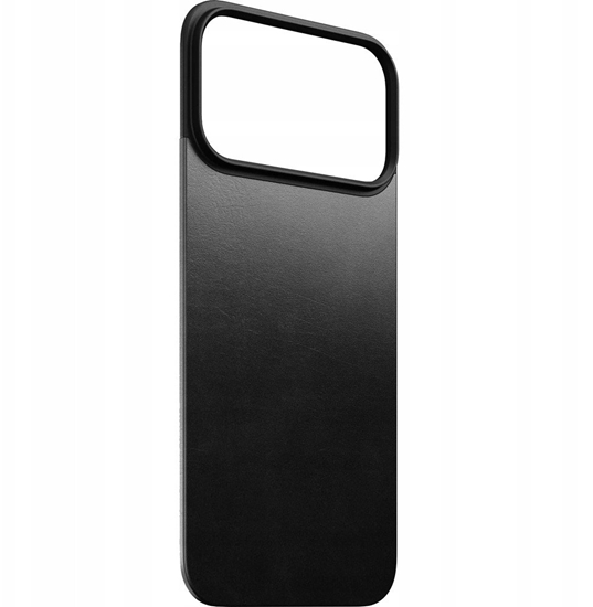 Picture of NOMAD Magnetic Leather Back - nakadka magnetyczna na iPhone 17 Pro Max kompatybilna z MagSafe; skóra Horween (black)