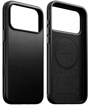 Изображение Nomad Modern Leather Case, black - iPhone 2025 Pro