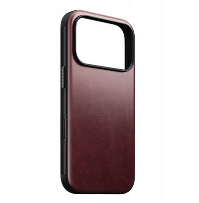 Picture of Nomad Modern Leather Case, burgundy (Horween) - iPhone 17 Pro