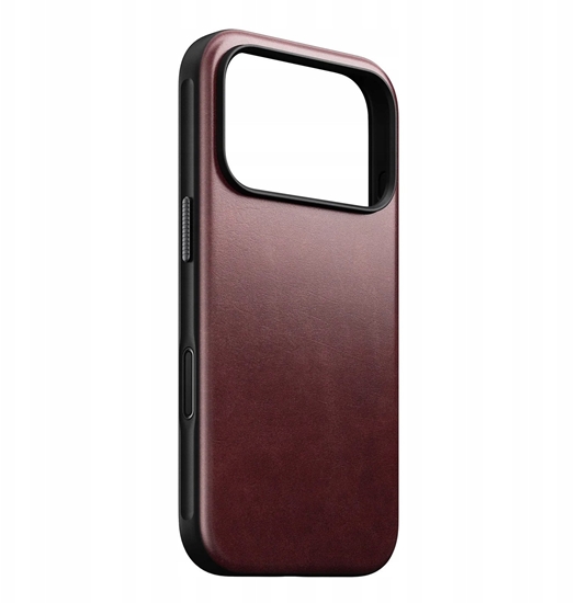Picture of Nomad Modern Leather Case, burgundy (Horween) - iPhone 17 Pro