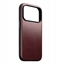 Attēls no Nomad Modern Leather Case, burgundy (Horween) - iPhone 17 Pro