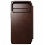 Attēls no Nomad Modern Leather Folio, rustic brown (Horween) - iPhone 17 Pro Max
