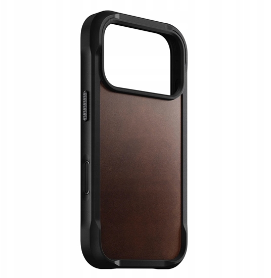 Picture of NOMAD Rugged Leather Case - skórzane etui do iPhone 17 Pro kompatybilne z MagSafe; skóra Horween (rustic brown)