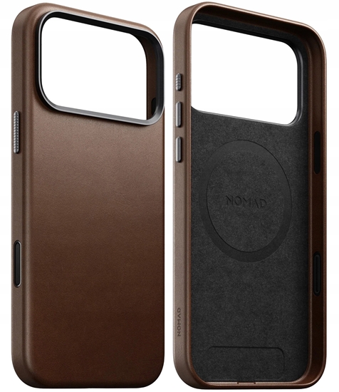 Picture of NOMAD Traditional Leather Case - skórzane etui do iPhone 17 Pro kompatybilne z MagSafe (brown)