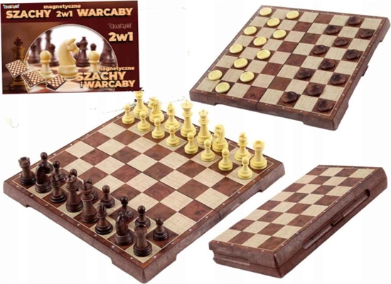 Picture of Norimpex Szachy - warcaby magnetyczne 5190