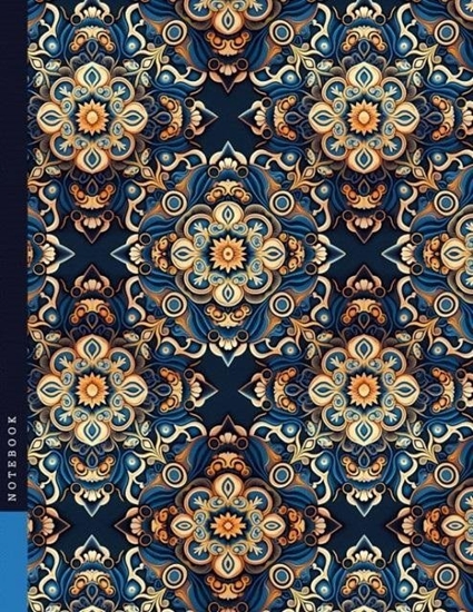 Picture of Notatnik 128x165/48K linia kalejdoskop FRESH