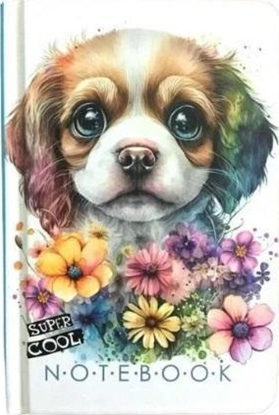 Picture of Notatnik 140x95/64K gadki Piesek FRESH