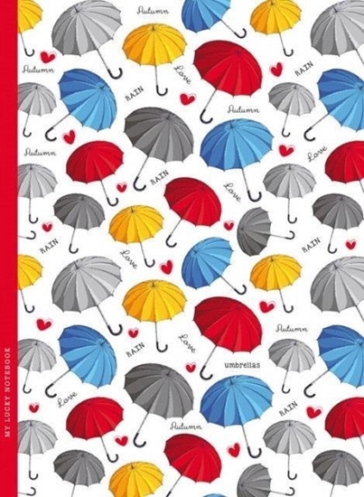 Picture of Notatnik 145x197/48K kratka parasolki FRESH