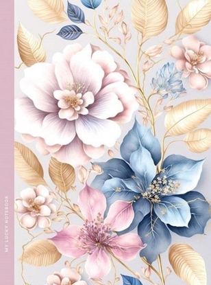 Picture of Notatnik 145x197/64K kratka kwiaty FRESH