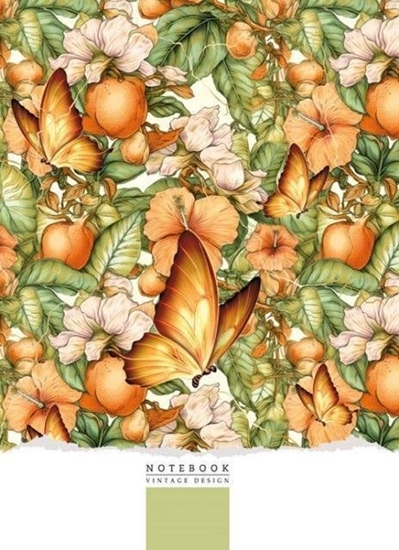 Picture of Notatnik 145x197/64K linia motyle FRESH