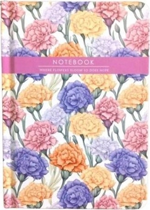 Picture of Notatnik A6/64K gadki Kolorowe kwiaty FRESH