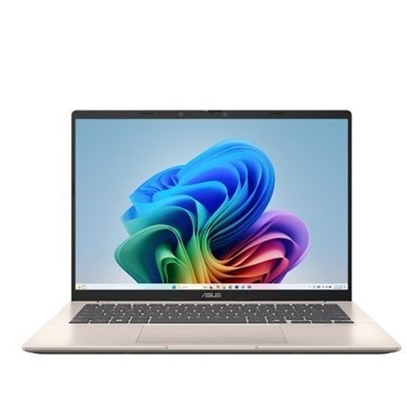 Picture of Notebook|ASUS|VivoBook Series|X1407QA-LY045W|CPU  Snapdragon|X X1-26-100|3000 MHz|14"|1920x1200|RAM 16GB|LPDDR5x|SSD 512GB|Qualcomm Adreno GPU|Integrated|ENG|Windows 11 Home|Platinum|1.49 kg|90NB1602-M005R0