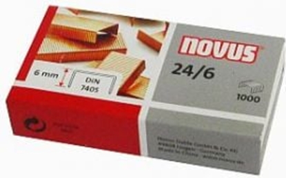 Picture of Novus Zszywki 24/6, 1000 szt. (040-0206 NO)