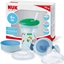 Attēls no NUK NUK Trinklernset mit drei Trinkaufsätzen grün/blau