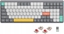 Attēls no Nuphy - Air96 V2 Wireless Mechanical Keyboard - Bezprzewodowa Klawiatura Mechaniczna Slim Lunar Gray Red