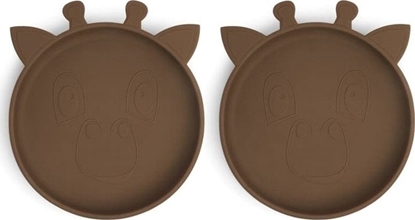 Attēls no Nuuroo nuuroo - 2 talerzyki silikonowe Giraf Acorn
