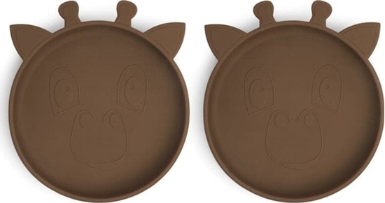 Picture of Nuuroo nuuroo - 2 talerzyki silikonowe Giraf Acorn