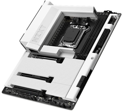 Attēls no NZXT N7 B850 WiFi White DDR5 AM5 White Cover N7-B85XT-W1