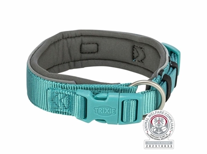 Изображение Obroa dla psa Trixie Premium Grafit Jasnoniebieski XS/S 27-35 cm