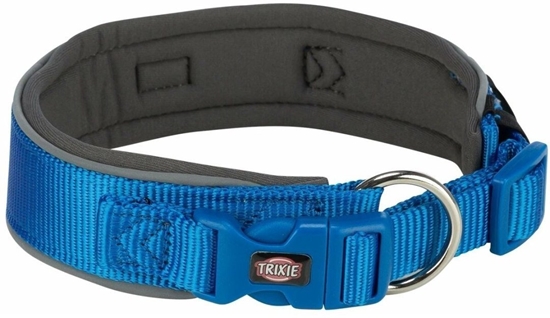 Изображение Obroa dla psa Trixie Premium Grafit Kobaltowy L/XL 53-62 cm