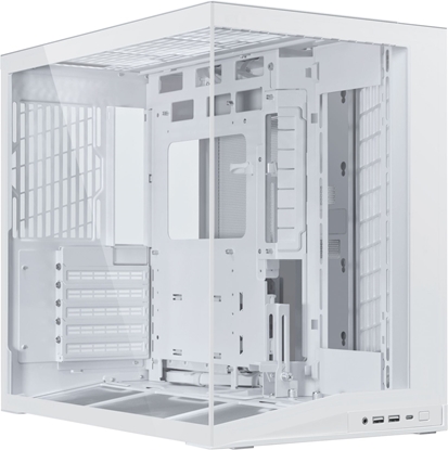 Изображение Obudowa Lian Li O11 Dynamic Mini V2 Flow biaa (O11DMIV2W)