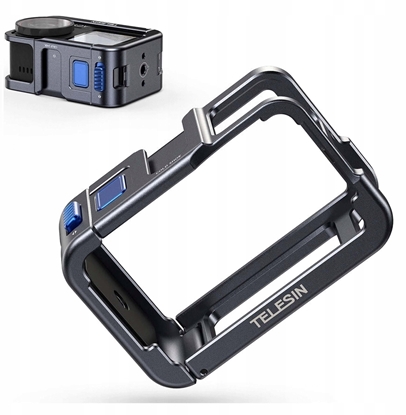 Attēls no Obudowa metalowa Telesin do kamery DJI ACTION 3/4/5