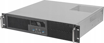 Picture of Obudowa SilverStone SilverStone SST-RM23-502-MINI - Rackmount Server Gehäuse, 2U, Micro-ATX - schwarz