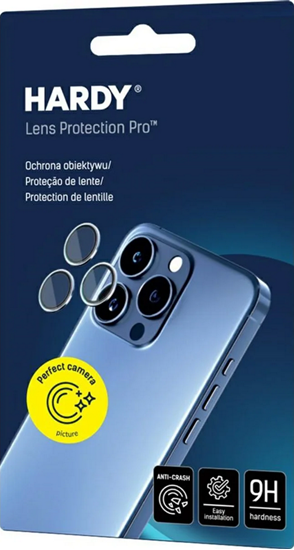 Picture of Ochrona na obiektyw aparatu 3MK HARDY Lens Protection Pro do Apple iPhone 17 Pro /17 Pro Max czarny