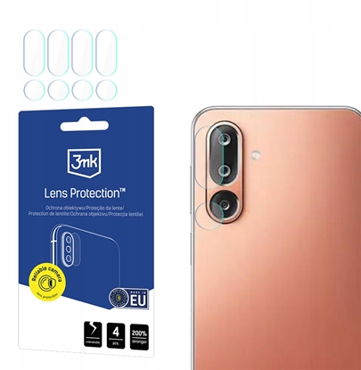 Attēls no Ochrona na obiektyw aparatu 3MK Lens Protect do Samsung Galaxy M36 4szt