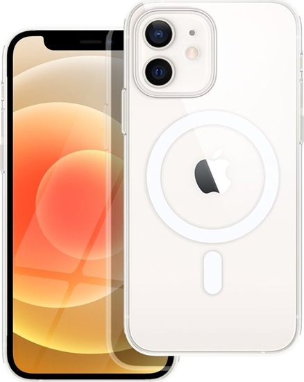 Picture of OEM Futera CLEAR MAG COVER kompatybilny z MagSafe do IPHONE 12 Mini transparentny