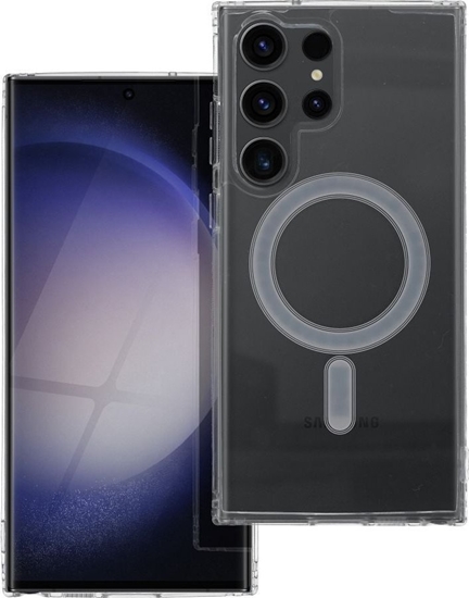 Picture of OEM Futera Clear Mag Cover kompatybilny z MagSafe do SAMSUNG S23 ULTRA