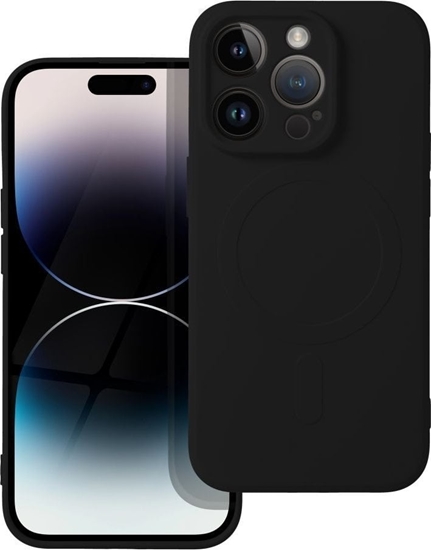 Picture of OEM Futera SILICONE MAG COVER kompatybilny z MagSafe do IPHONE 14 Pro czarny
