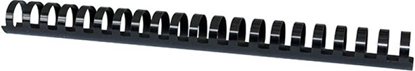 Picture of Office Products Grzbiety do bindowania OFFICE PRODUCTS, A4, 25mm (240 kartek), 50 szt., czarne