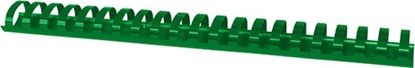 Picture of Office Products Grzbiety do bindowania OFFICE PRODUCTS, A4, 32mm (300 kartek), 50 szt., zielone