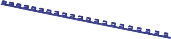 Picture of Office Products GRZBIETY DO BINDOWANIA OFFICE PRODUCTS, A4, 8MM (45 KARTEK), 100 SZT., NIEBIESKIE 20240815-01