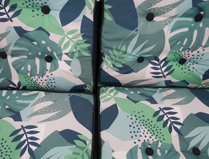 Picture of Ogromna Hutawka Ogrodowa Siedzisko Plecionka 2x1 Licie Monstery