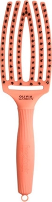 Attēls no Olivia Garden Fingerbrush Hair brush Medium Coral