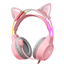 Изображение ONIKUMA Gaming headphones ONIKUMA X15Pro Pink Cat's Ears