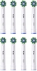 Picture of Oral-B | Replaceable toothbrush heads | EB50RX-8 Cross Action Pro | Heads | For adults | Number of brush heads included 8 | White