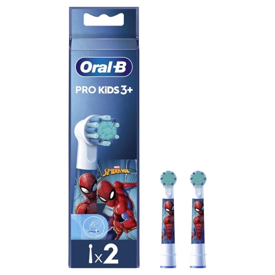 Picture of Oral-B Electric Toothbrush Heads | EB10-2 Kids Spiderman | Heads | For kids | Number of brush heads included 2