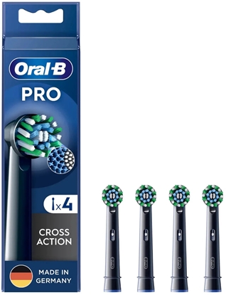 Attēls no Oral-B Sonic toothbrush head 860236 / 4x Cross Black
