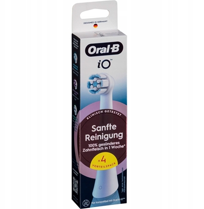 Attēls no Oral-B Sonic toothbrush head 8700216194877 / iO Sanfte Reinigung 4-Pack White